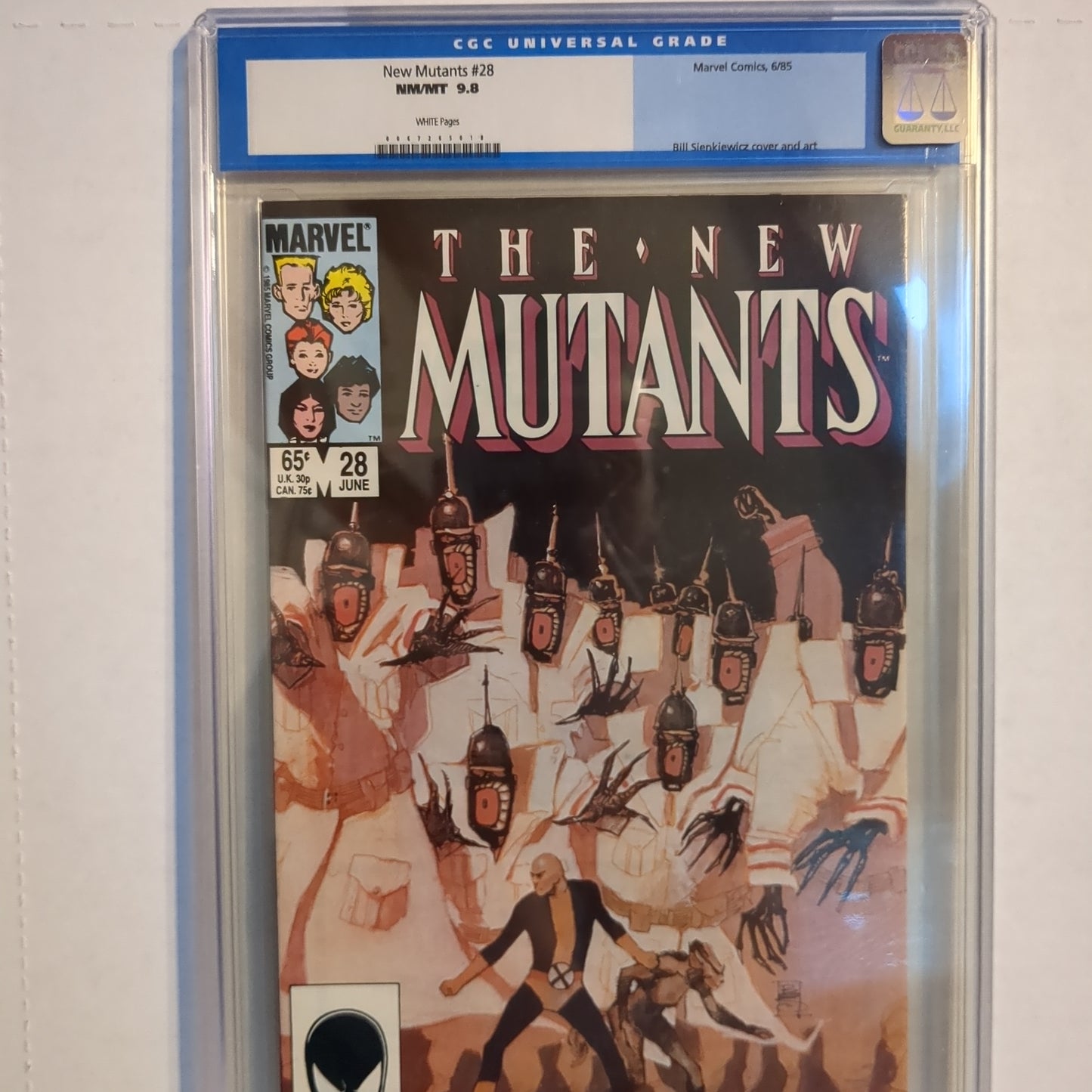 New Mutants #28 (6/85) CGC 9.8