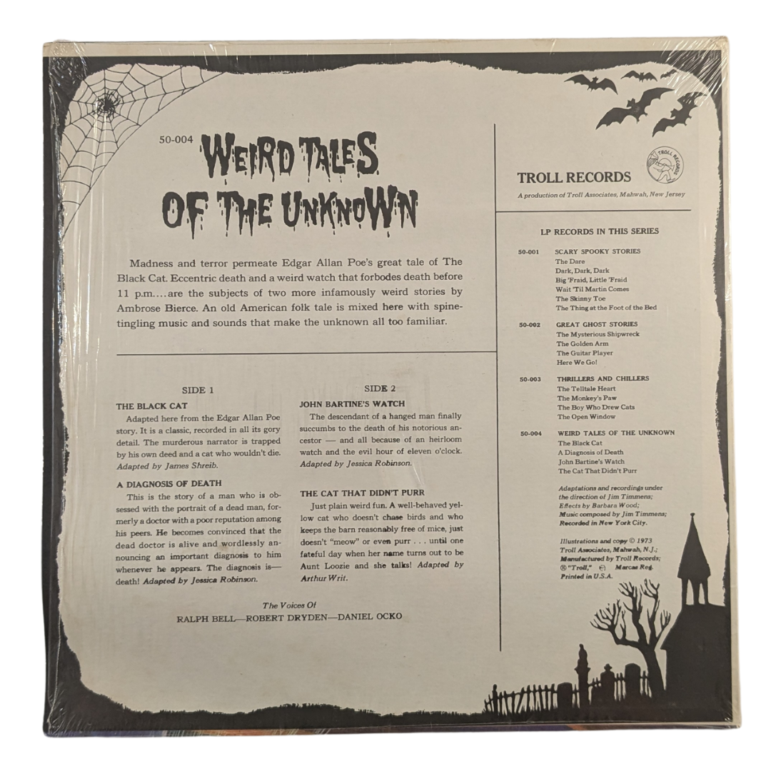 Various - 'Weird Tales Of The Unknown'