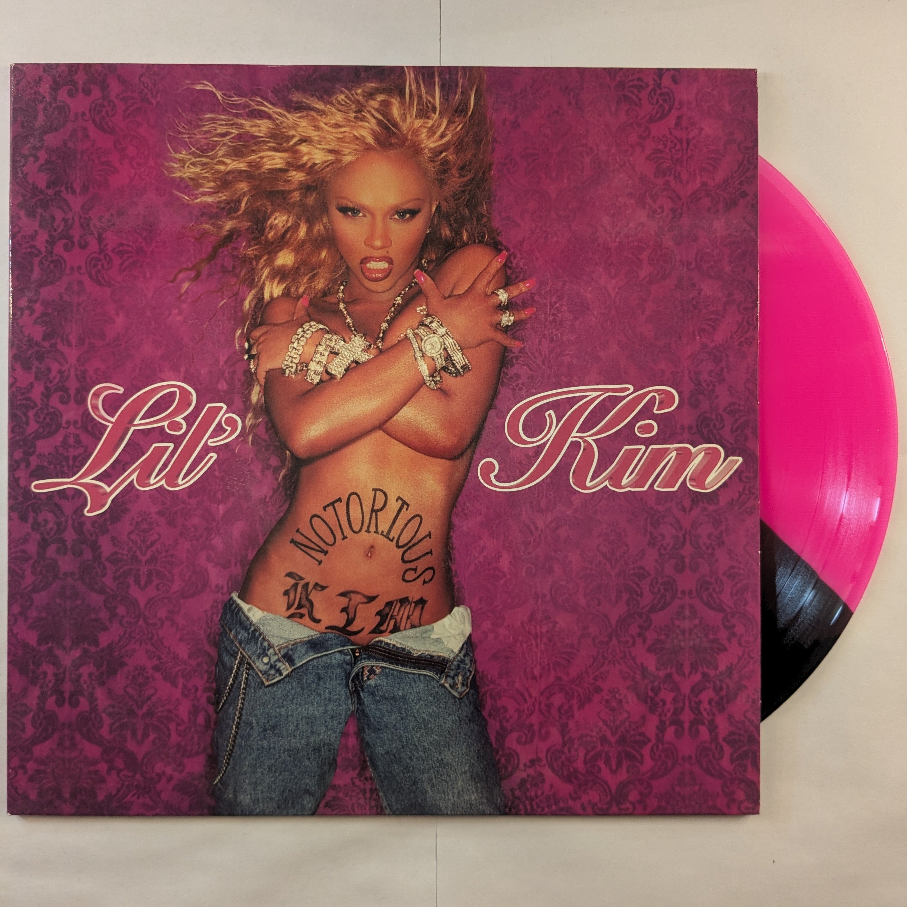 Lil Kim - The shops Notorious K.I.M. [New Vinyl LP] Black and Pink Split Vinyl