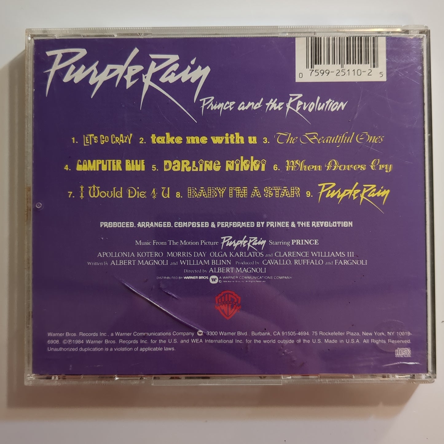 Prince and the Revolution - 'Purple Rain'