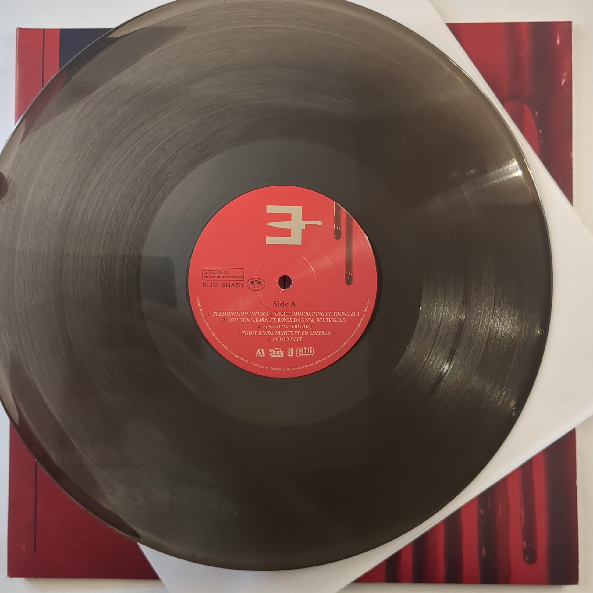 VINILO EMINEM/ MUSIC TO BE MURDERED BY 2LP