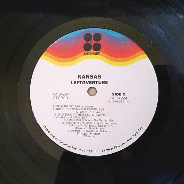 Kansas - 'Leftoverture'