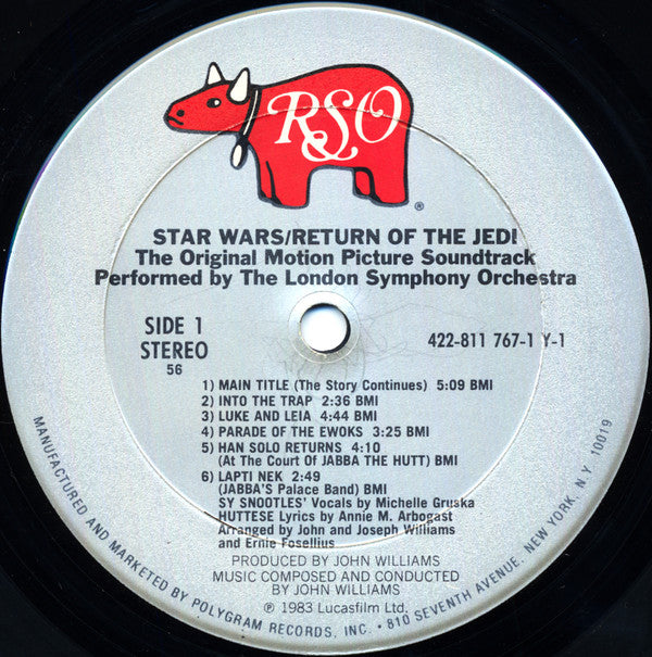 John Williams - 'Star Wars / The Return of the Jedi Original Motion Picture Soundtrack'