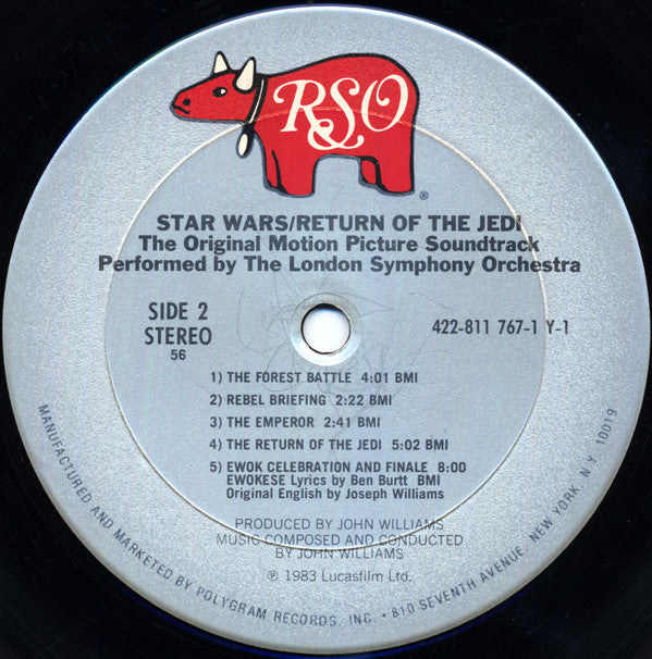 John Williams - 'Star Wars / The Return of the Jedi Original Motion Picture Soundtrack'