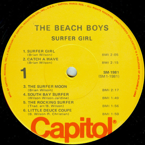 Los Beach Boys - 'La chica surfista' (1976)