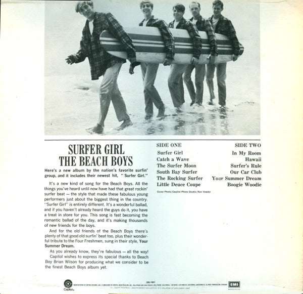 The Beach Boys - 'Surfer Girl'