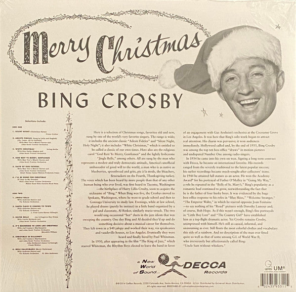 Bing Crosby - 'Feliz Navidad'