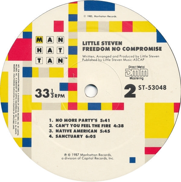 Little Steven - 'Freedom No Compromise'