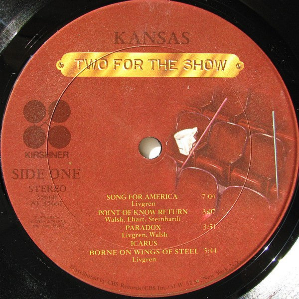 Kansas - 'Two For The Show'