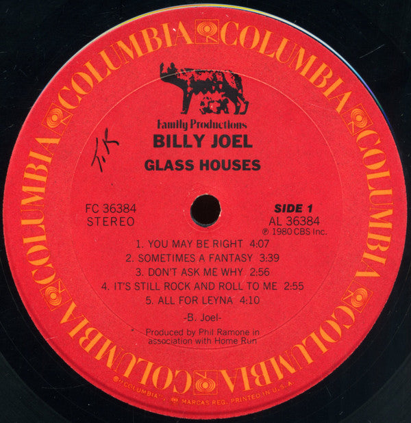 Billy Joel - 'Casas de cristal'