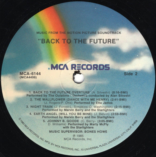 Various - 'Back To The Future (Songs From The Motion Picture)'