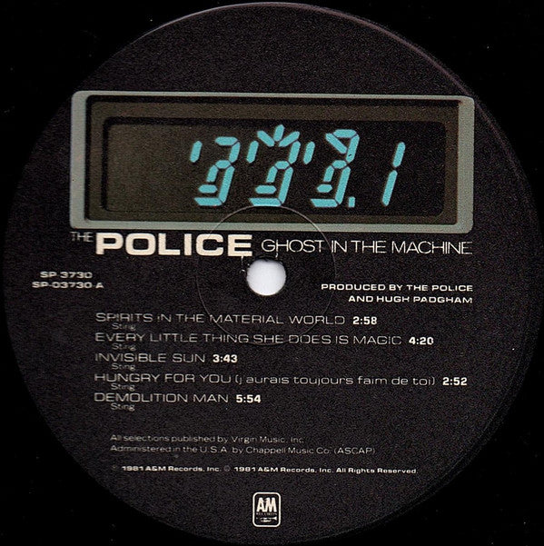 The Police - 'Ghost in the Machine'